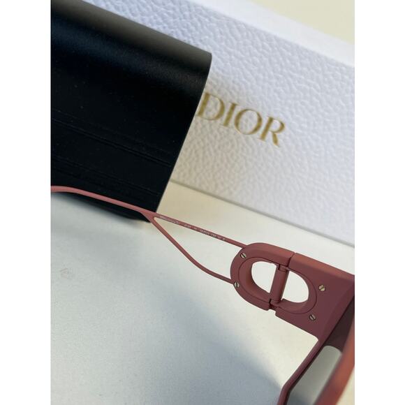 NEW Dior 30Montaigne SU Dusty Pink Oversized Square Sunglasses - Picture 7 of 7